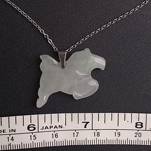 GENUINE JADE HORSE PENDANT
